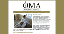 Desktop Screenshot of osteopathicma.com